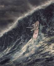 boat in storm