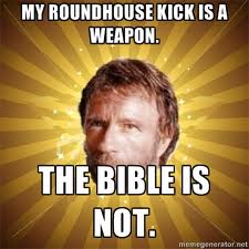Bible Not a Weapon 4